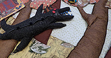 raconte-tapis loup et la mésange