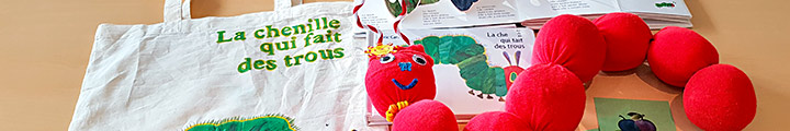 sac à histoires la chenille qui fait des trous