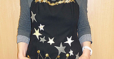 tablier à histoire féerie des étoiles